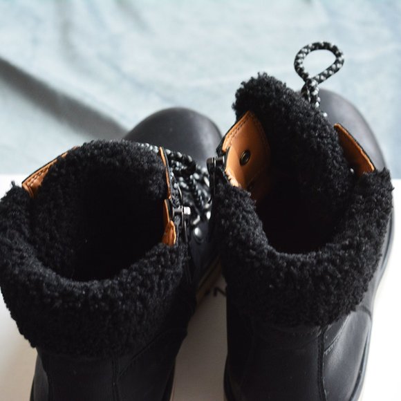 Susina Hanna Hiker Bootie in Black - Picture 6 of 10